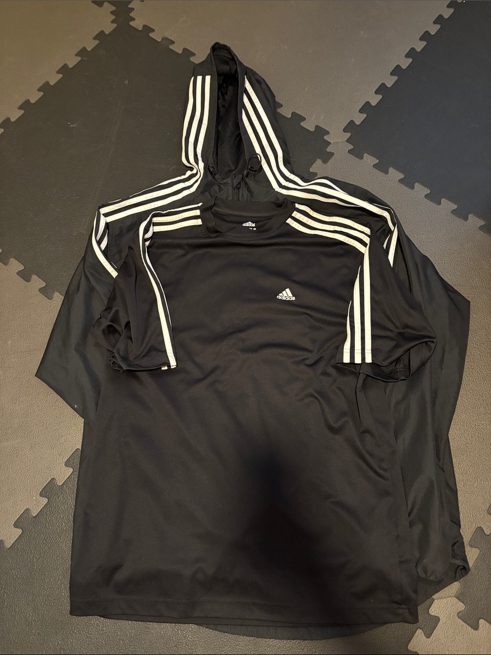 adidas Jacket and shirt set large